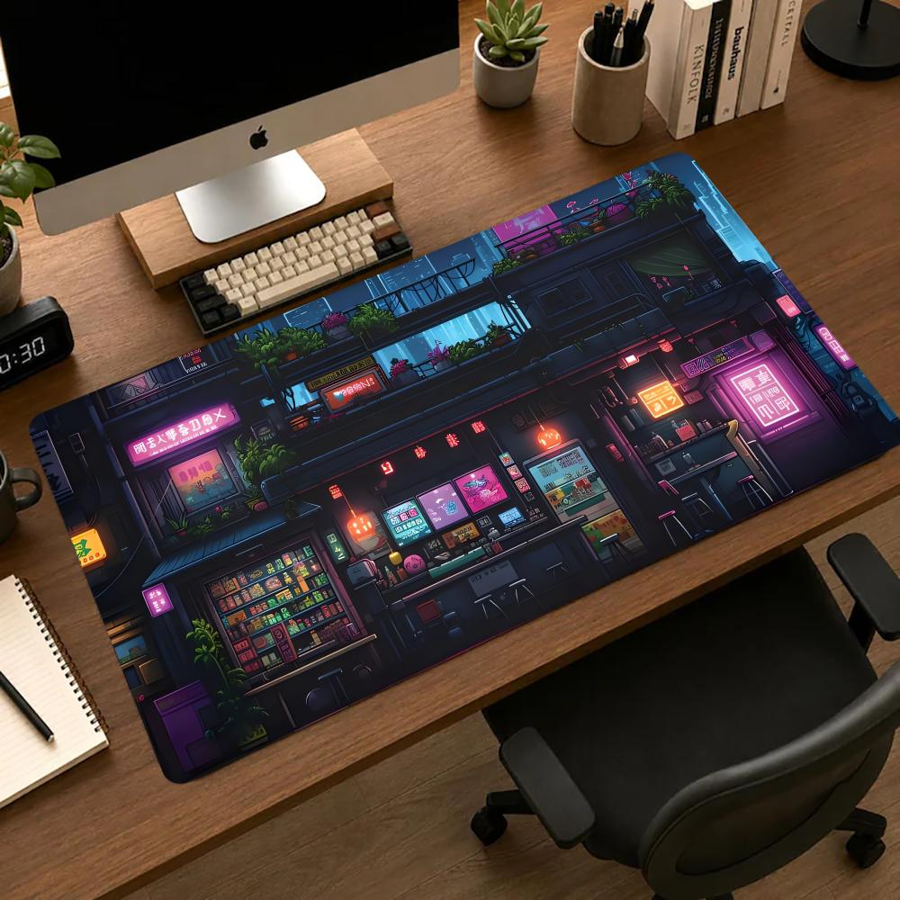 Ramen Shop Mouse Pad Desk Mats - Gaming Accessories Shop review and price