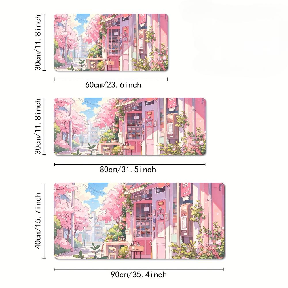Pink Street-Front Shop Mouse P - Gaming Accessories Shop review and price